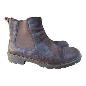 Born Irving Chelsea Boot Brown Leather Men Size US 11